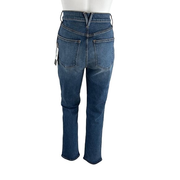 Veronica Beard Women's Ryleigh High Rise Ankle Slim Straight Jeans Blue Sz 29 - Picture 4 of 6